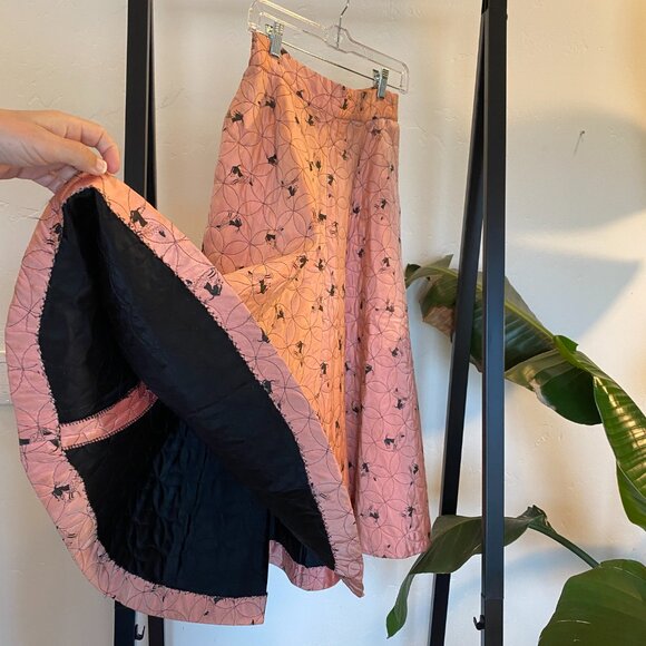 Authentic 1950s Quilted Poodle Skirt - Picture 2 of 16